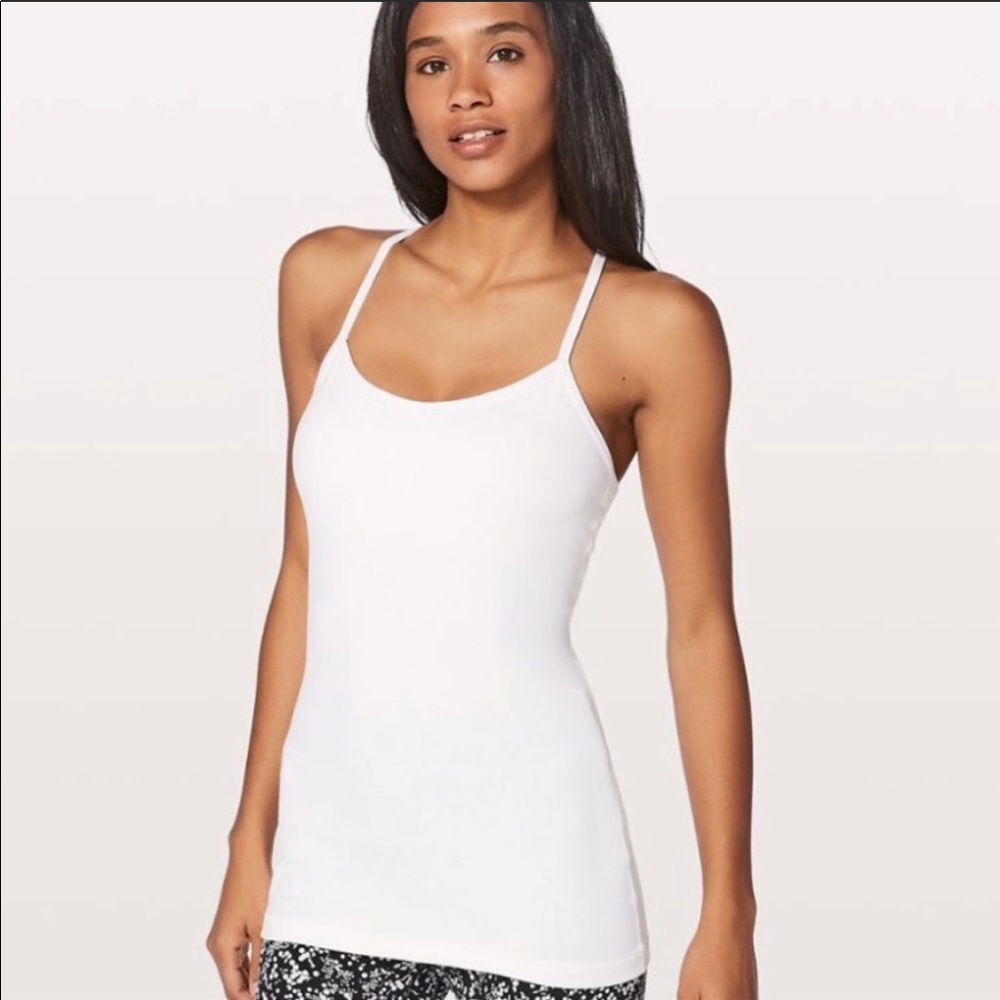 White and purple power tank